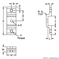 10 S 1 DOUBLE PANEL RETAINER