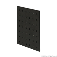 6.35MM BLACK HDPE PEGBOARD