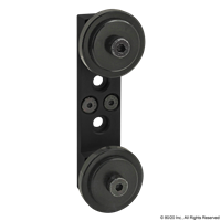 BLACK 10 S ROLLER WHEEL BRACKET W/ 2281