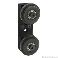 BLACK 15 S ROLLER WHEEL BRACKET W/2280