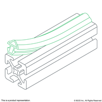 15 S RUBBER DOOR SEAL