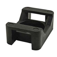 1/4 SCREW MOUNT PAD- BLACK BAG OF 100