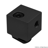 BLACK S/S PANEL MOUNT BLOCK 10 S