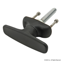 BLACK T-HANDLE COUNTER CLOCKWISE