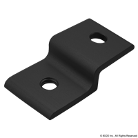 BLACK 30mm SINGLE PANEL RETAINER