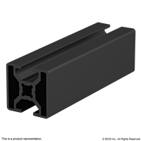 30mm x 30mm BI-SLOT OPPOSITE T-SLOTTED