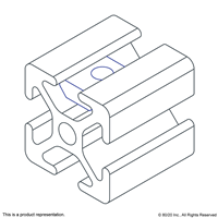 10 S STANDARD T-NUT 10-32 THREAD