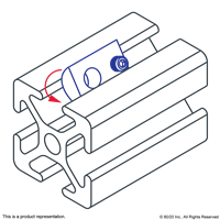 10 S 10-32 DROP-IN W/SET SCREW