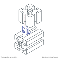 15S & 30S & 40S HIDDEN CORNER CONNECTOR