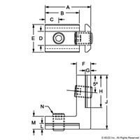 15S & 30S & 40S HIDDEN CORNER CONNECTOR