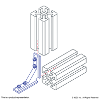 15 S 90 DEG INSIDE CORNER CONNECTOR