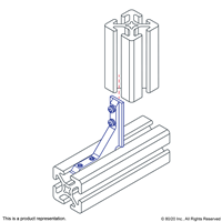 15 S 90 DEG INSIDE CORNER CONNECTOR