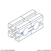 10 S BUTT FASTENER ASSEMBLY BLACK