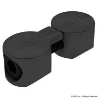 10 S BUTT FASTENER ASSEMBLY BLACK