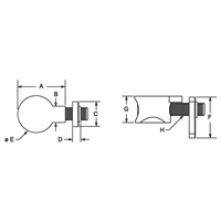 10 S ANCHOR FASTENER W/ SS BOLT & SS EC