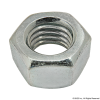 1/2-13 JAM HEX NUT ZINC