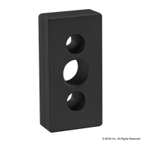 BLACK 40mm x 80mm BASE PLATE W/ M20  TA