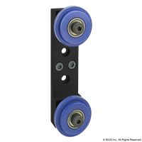 BLACK 40-4080 ROLLER WHEEL BRACKET ASSE