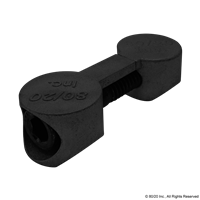 40S  BUTT FASTENER ASSEMBLY BLACK