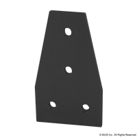 BLACK 40 S 4 HOLE TEE FLAT PLATE