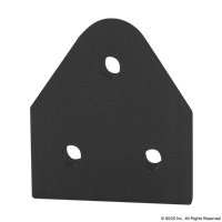 BLACK 40 S 3 HOLE PIVOT PLATE