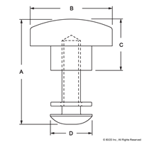 40 S STAR HANDLE LINEAR BEARING BRAKE K