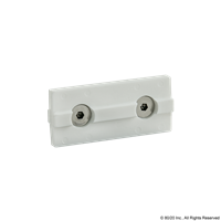 40 S DOUBLE KEYED WHITE UNIBEARING PAD