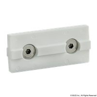 40 S DOUBLE KEYED WHITE UNIBEARING PAD