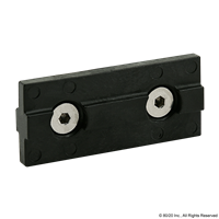 40 S DOUBLE KEYED BLACK UNIBEARING PAD