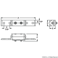 BLACK 10 S RIGHT ANGLE UNIVERSAL 'L' AR