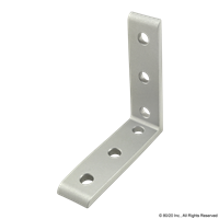 10 S 6 HOLE INSIDE CORNER BRACKET 3X3