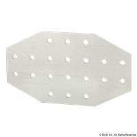 10 S 20 HOLE CROSS FLAT PLATE 4