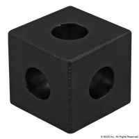 BLACK 10 S SQUARE TRI-CORNER