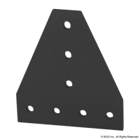 BLACK 10 S 7 HOLE TEE FLAT PLATE  FOR 1