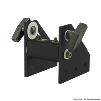 BLACK 10 S 2 DOUBLE PIVOT BRACKET W/ T