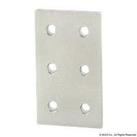 10 S 6 HOLE FLAT PLATE