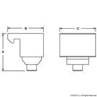 BLACK 10 SERIES CLAMP BLOCK ASSEMBLY