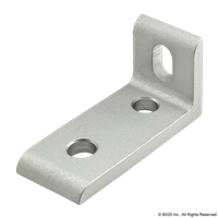 10 S 3 HOLE SLOTTED CORNER BRACKET