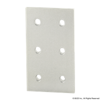 15 S 6 HOLE FLAT PLATE