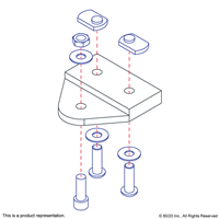 15 S 3 HOLE PIVOT PLATE