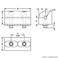 BLACK 15 S RIGHT ANGLE 3 UNIVERSAL PIV