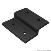 BLACK 90mm SINGLE PANEL RETAINER