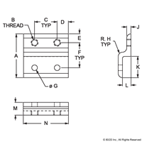 90mm SINGLE PANEL RETAINER