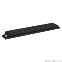 45-4590 X 640mm 45 DEGREE SUPPORT BLACK