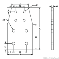 10 S TO 15 S 8 HOLE TRANSITION STRIP