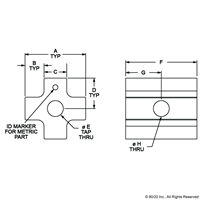 BLACK 5/16-18 STANDARD TUBE INSERT