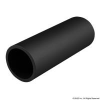 1.5 DIAMETER ALUMINUM TUBE BLACK ANODI