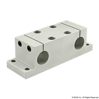 1 DIAMETER DOUBLE SHAFT MOUNTING BLOCK