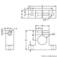 BLACK 10 S 1 SINGLE HORIZONTAL BASE