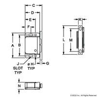 1.4 kg PULL FORCE GRABBER DOOR CATCH AN